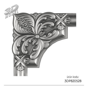 Pattern Frame Corner 3DP82052B