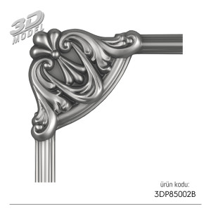 Pattern Frame Corner 3DP85002B