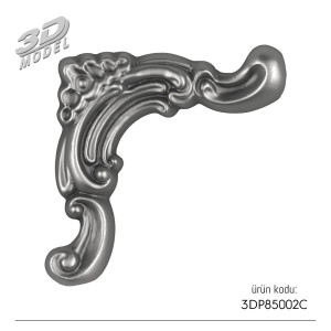 Desenli Çıta Köşe 3DP85002C
