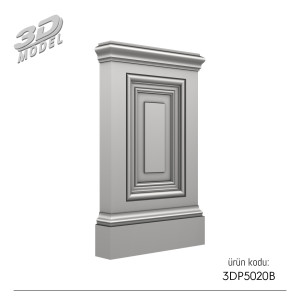 Pilaster Sütun 3DP5020B