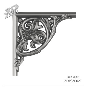 Pattern Frame Corner 3DP85002E