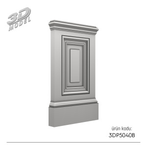 Pilaster Sütun 3DP5040B