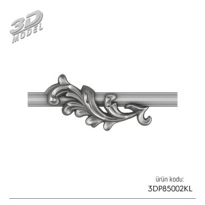 Desenli Çıta Köşe 3DP85002KL