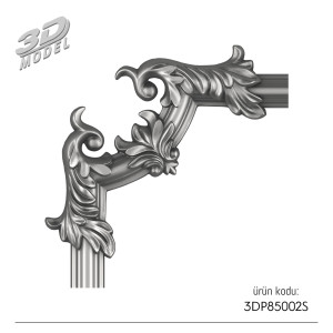 Desenli Çıta Köşe 3DP85002S
