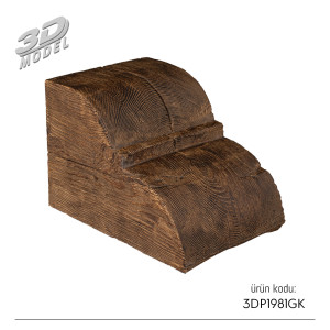 wood Corbel 3DP1981GK