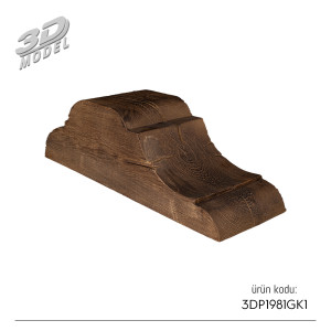 wood Corbel 3DP1981GK1
