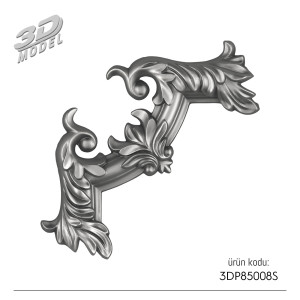Pattern Frame Corner 3DP85008S