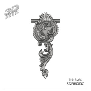 Pattern Frame Corner 3DP85010C