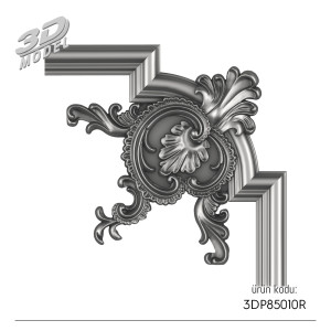 Desenli Çıta Köşe 3DP85010R