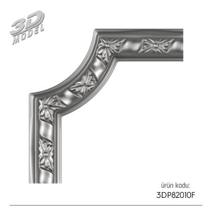 Desenli Çıta Köşe 3DP82010F