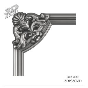 Desenli Çıta Köşe 3DP85016D