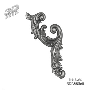 Desenli Çıta Köşe 3DP85016R