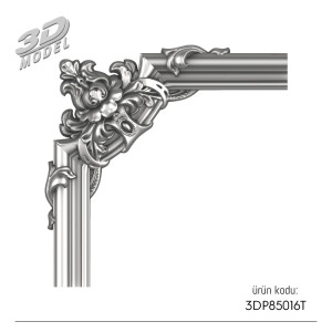 Desenli Çıta Köşe 3DP85016T