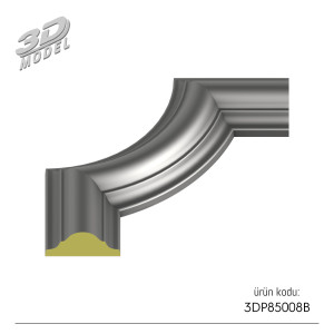 Düz Çıta Köşesi 3DP85008B