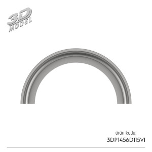 Yuvarlak Kavis Kemer 3DP1456D115VI