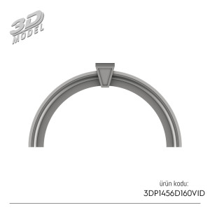 Yuvarlak Kavis Kemer 3DP1456D160VID