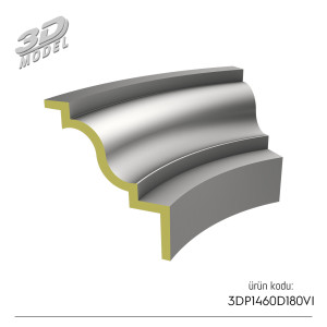 Yuvarlak Kavis Kemer 3DP1460D180VI