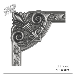 Desenli Çıta Köşe 3DP82015C