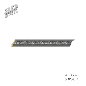 Desenli Kartonpiyer 3DP81013