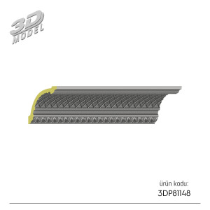 Desenli Kartonpiyer 3DP81148