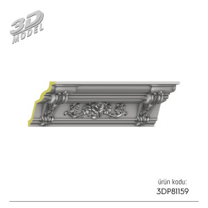 Desenli Kartonpiyer 3DP81159