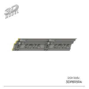 Desenli Kartonpiyer 3DP81159A