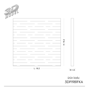 wood Cap 3DP1981FKA