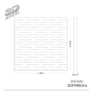 wood Cap 3DP1981GKA