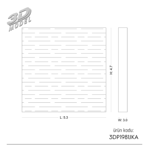 wood Cap 3DP1981JKA