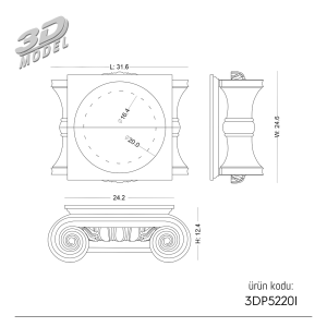 Sütun 3DP5220I