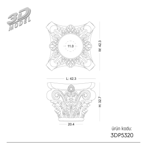 Sütun 3DP5320