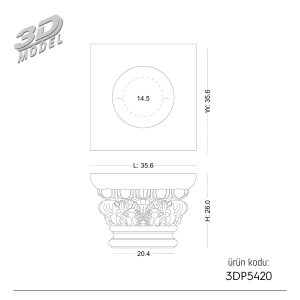 Sütun 3DP5420