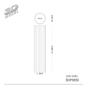 Sütun 3DP5850