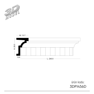 Jamb 3DP1456D