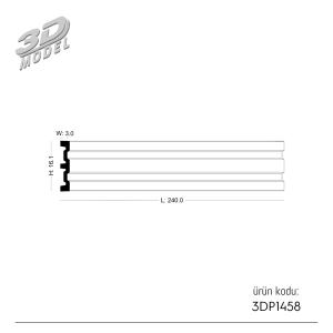 Jamb 3DP1458
