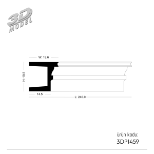 Jamb 3DP1459