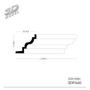 Jamb 3DP1460