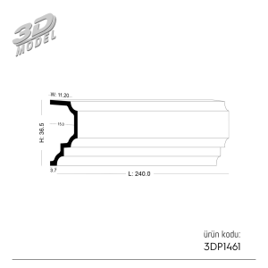 Jamb 3DP1461