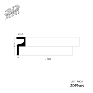 Jamb 3DP1464