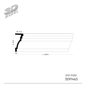 Jamb 3DP1465