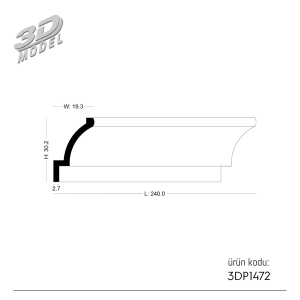 Jamb 3DP1472
