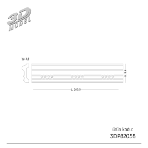 Bordure 3DP82058