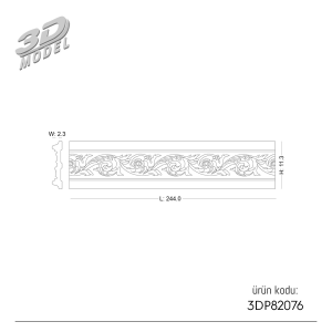 Bordure 3DP82076
