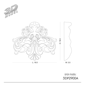 Süsleme  3DP2900A