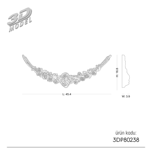 Süsleme  3DP80238