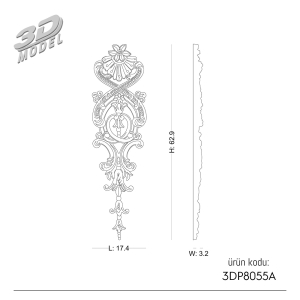 Süsleme  3DP8055A