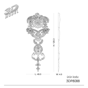 Ornament 3DP8088