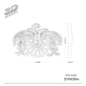 Ornament 3DP8088A