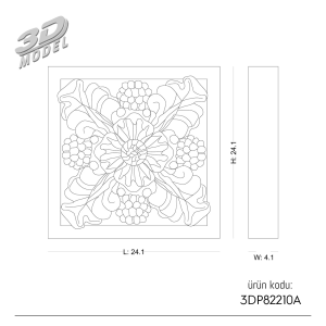 Ornament 3DP82210A