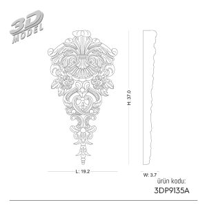 Ornament 3DP9135A